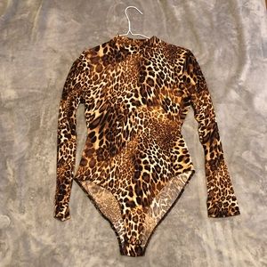 Cheetah Print Bodysuit